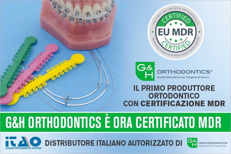 G&H Orthodontics certificato MDR